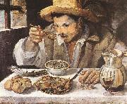 Annibale Carracci The Beaneater oil